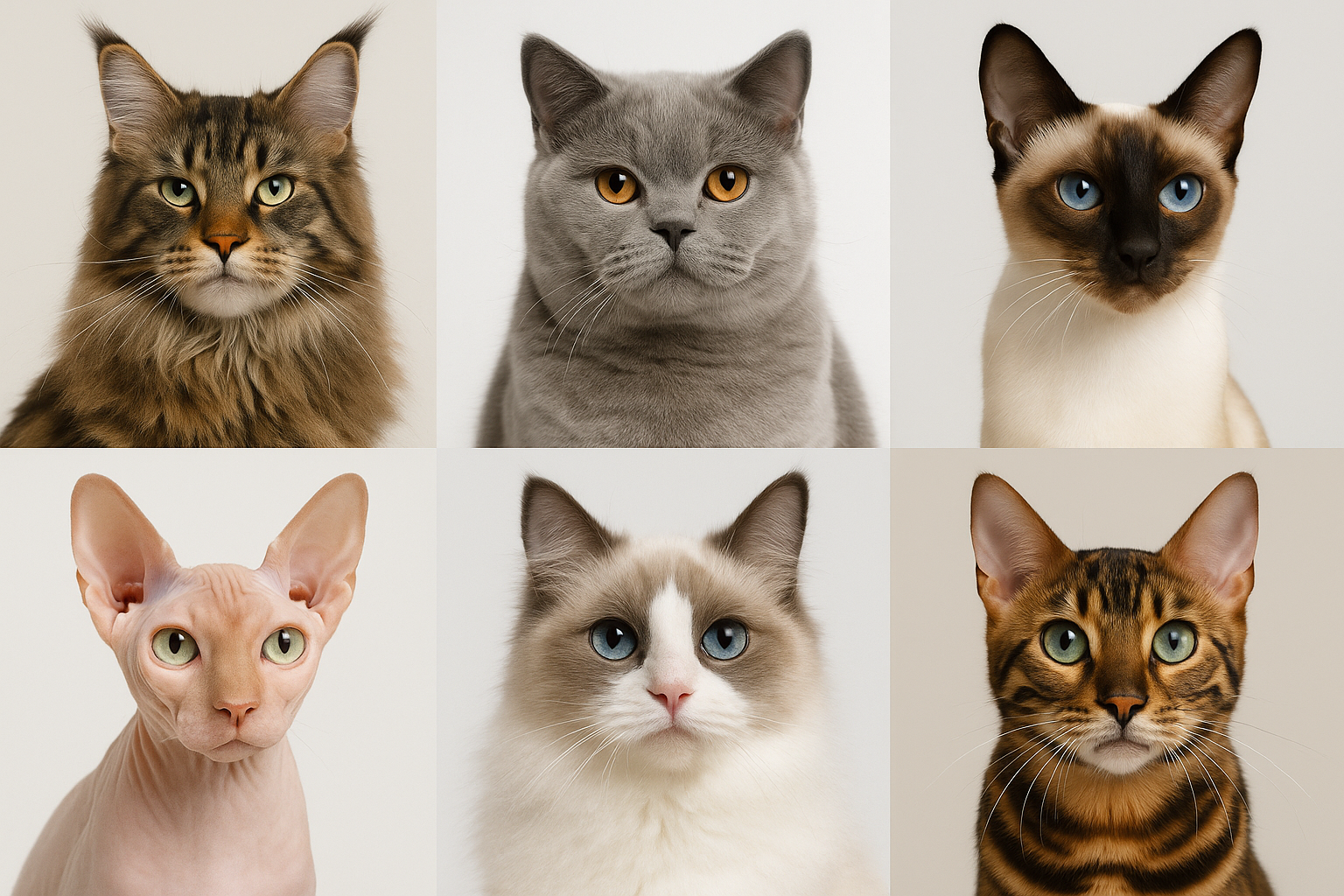 Le Razze Feline più Amate: Guida Completa per Scegliere il Gatto Perfetto per Te