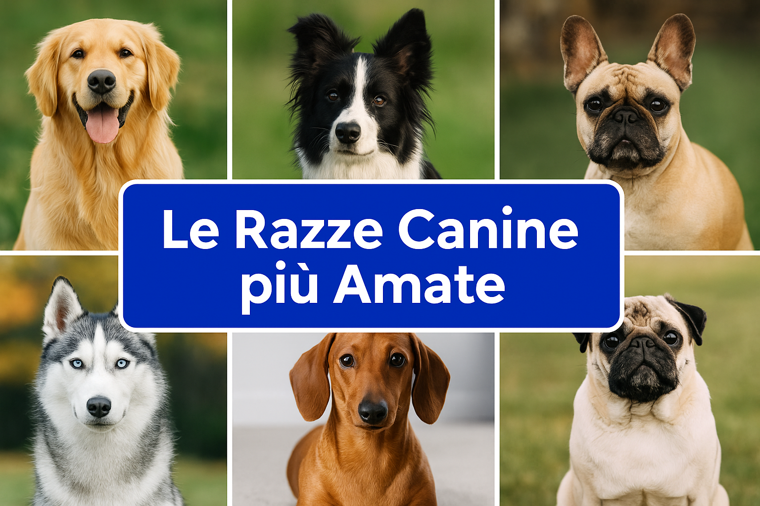 🐾 Le Razze Canine più Amate: Guida Completa per Scegliere il Cane Perfetto per Te